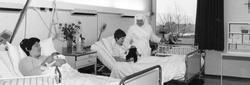 Historische Fotoaufnahmen des St. Josefs Krankenhauses